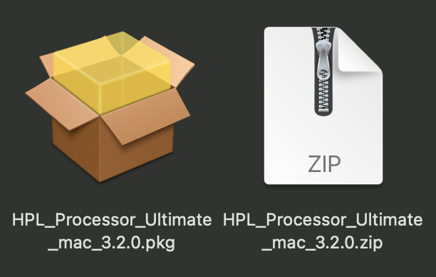 Choose HPL Processor pkg